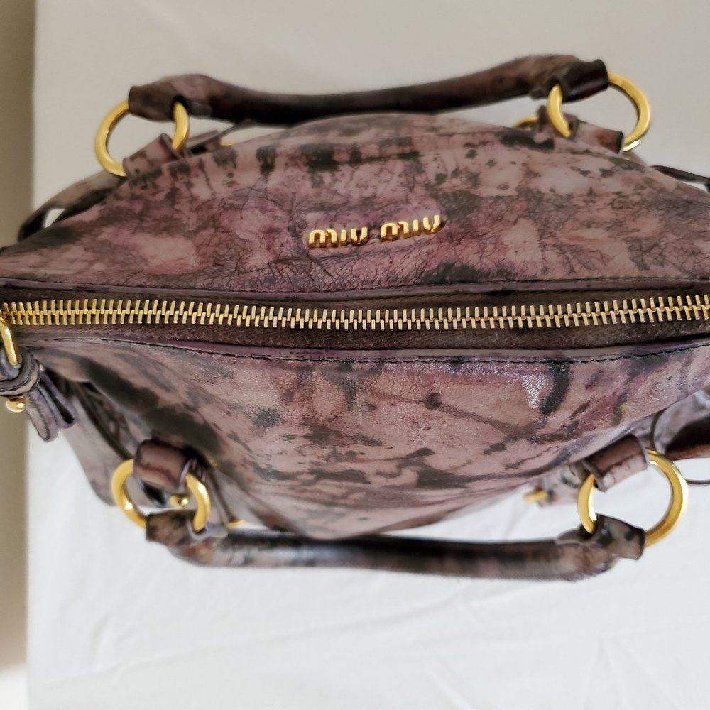 ***SOLD****  Miu Miu Prada Leather Purse - Picture 9 of 16